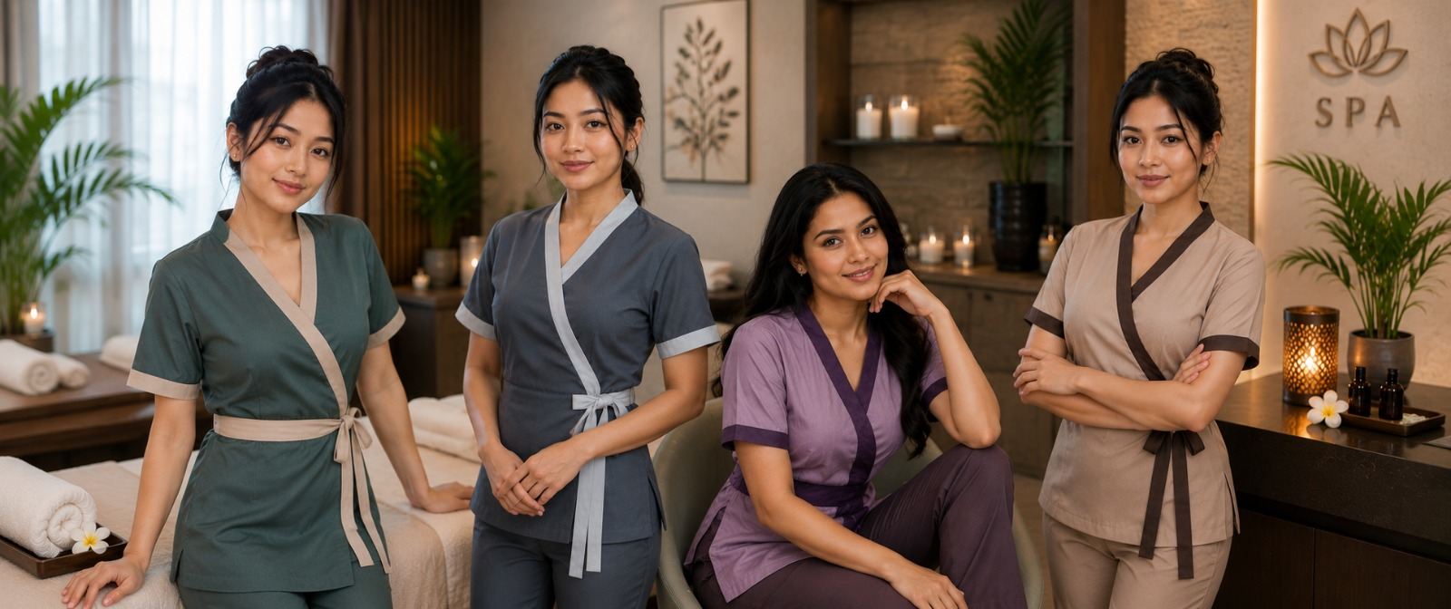 Premium massage room in Royal Oak Spa Thane